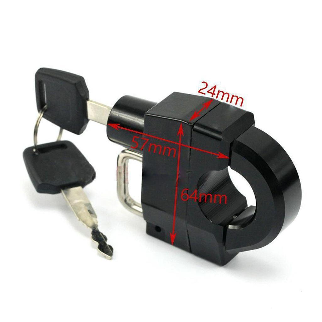 Scooters Motorcycle  Lock for 22-26mm Handlebar  Durable