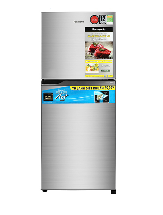 Tủ lạnh Panasonic Inverter 234 lít NR-TV261APSV - Diệt khuẩn 99.99% - Tiết kiệm điện - Hàng chính hãng