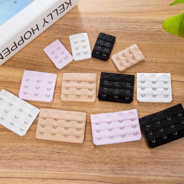 Móc nối áo ngực thép không gỉ 2,3,4 móc - Miếng nới rộng áo ngực PK/117