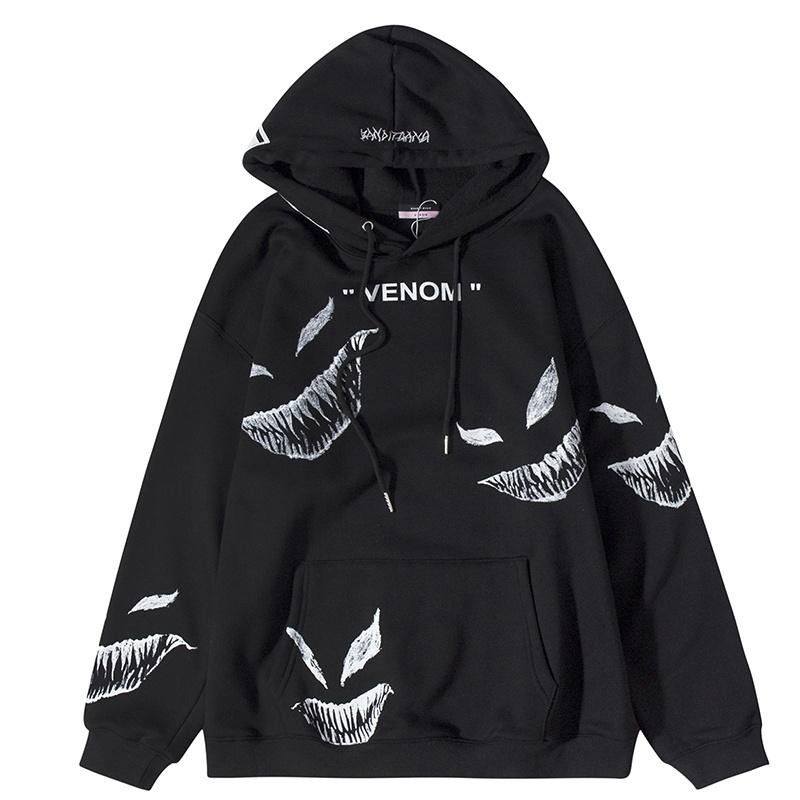 ÁO KHOÁC NỈ HOODIE HOẠ TIẾT VENOM