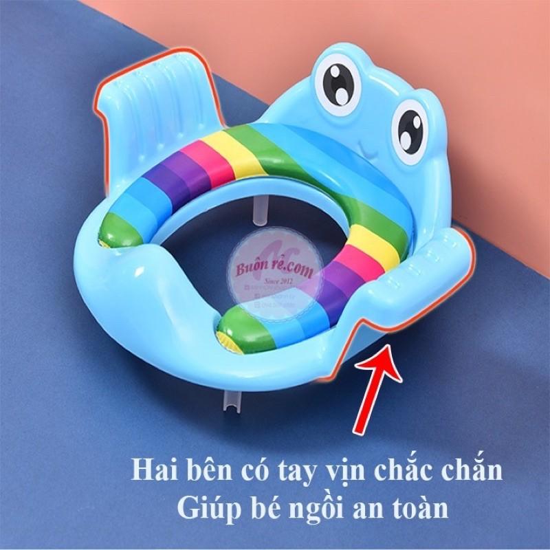 Bệ thu nhỏ bồn cầu hình thú ngộ nghĩnh cho bé