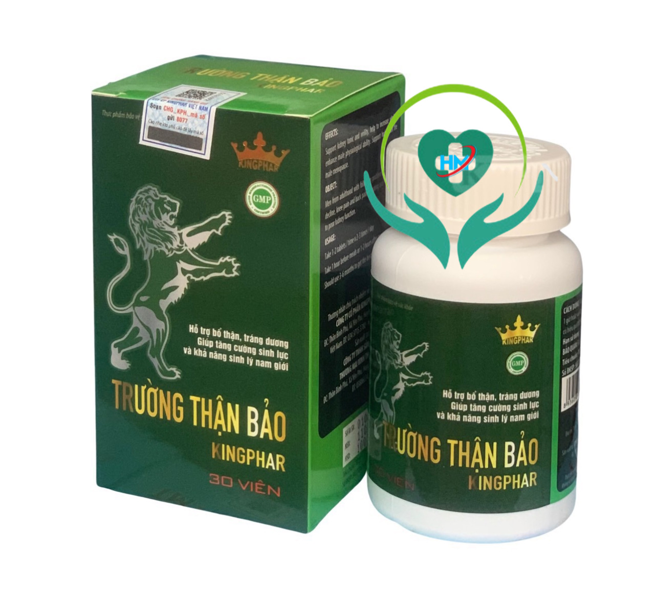 ￼Tăng Cường Sinh Lý Nam TRƯỜNG THẬN BẢO kingphar  Hộp 30 viên - Bổ Thận Tráng Dương