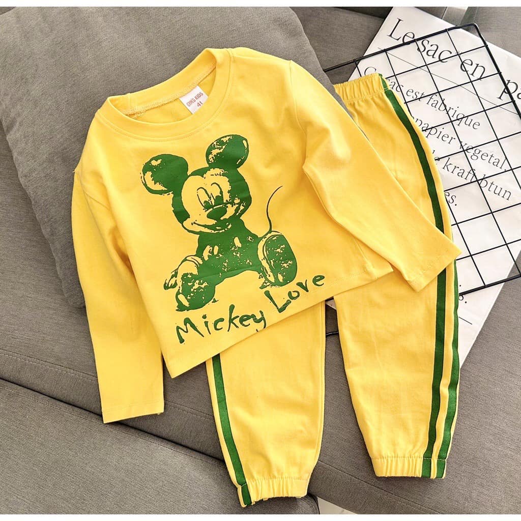 Xả thanh lý set bộ coton cho bé size 20-22kg