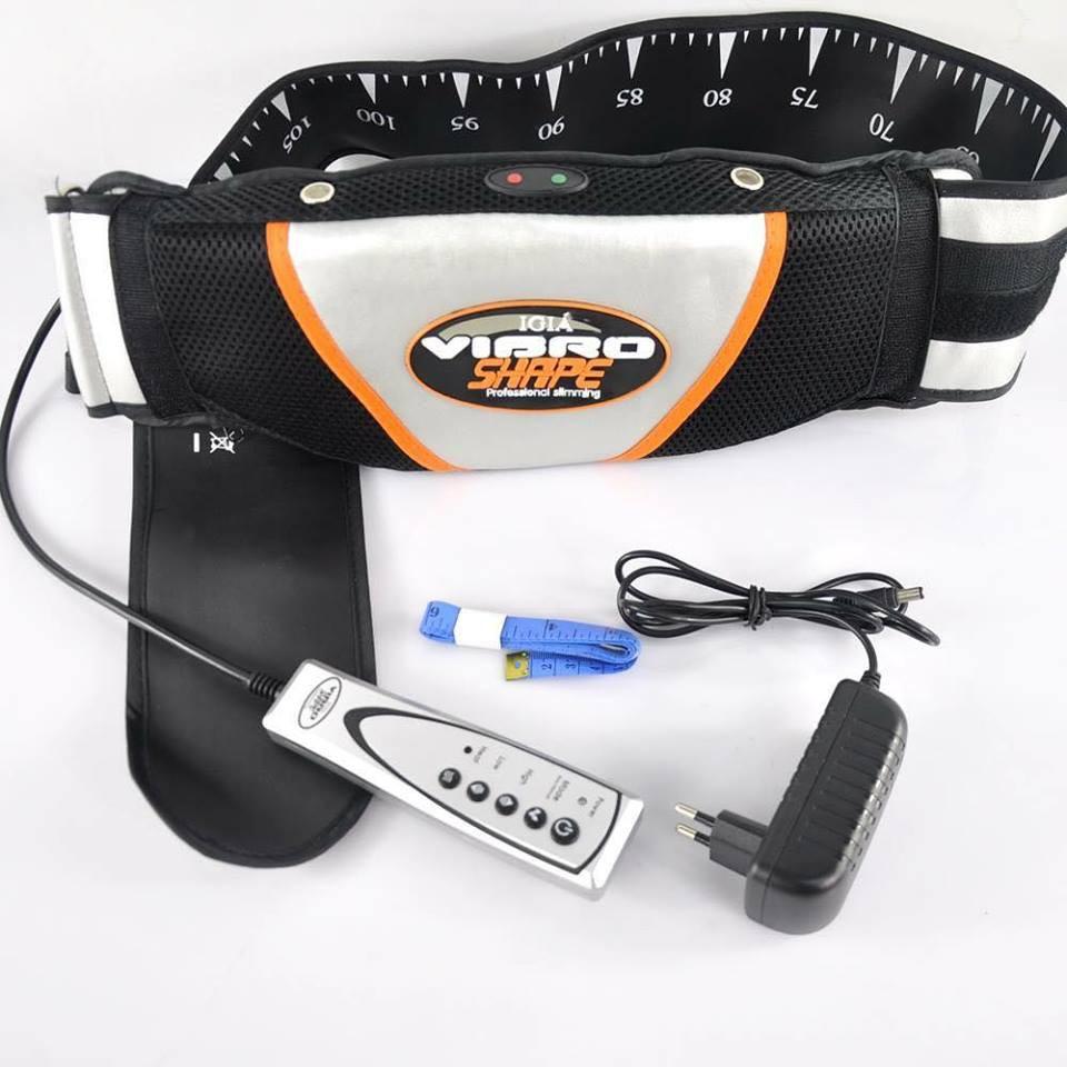 Đai Massage Nóng Và Rung đánh tan mỡ bụng Vibro Shape