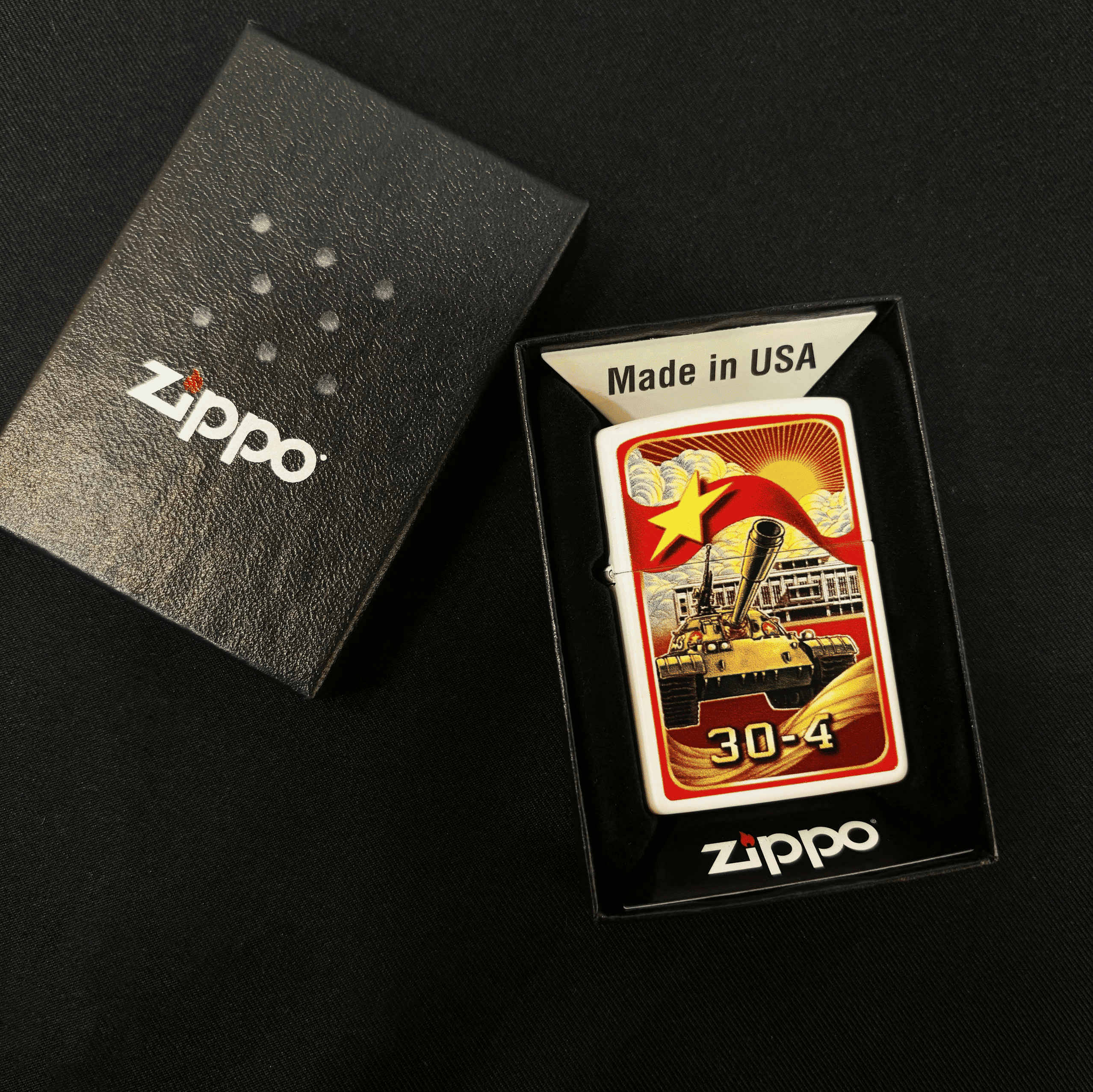 Zippo Ngày Thống Nhất phiên bản Độc Quyền - Được thiết kế mang tính Lịch Sử (30/4) Hàng Chính Hãng 100%
