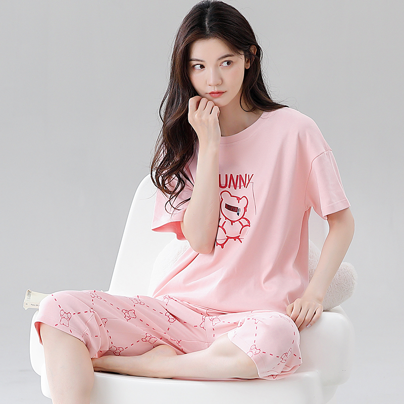 Quần áo mặc nhà cotton 5688