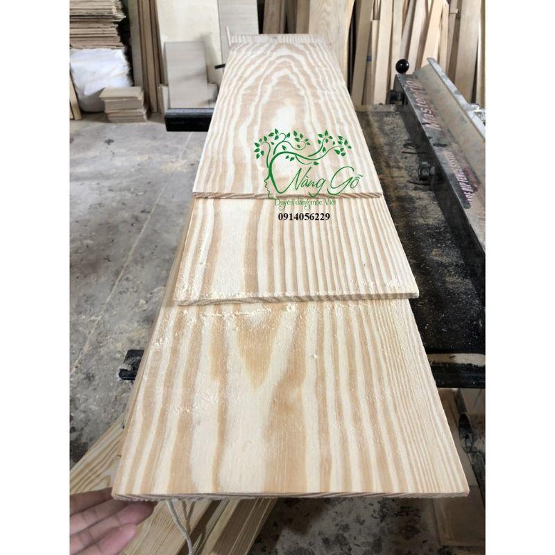 Tấm gỗ thông Dài 80cmxRộngx35cmxDày 1. 4cm