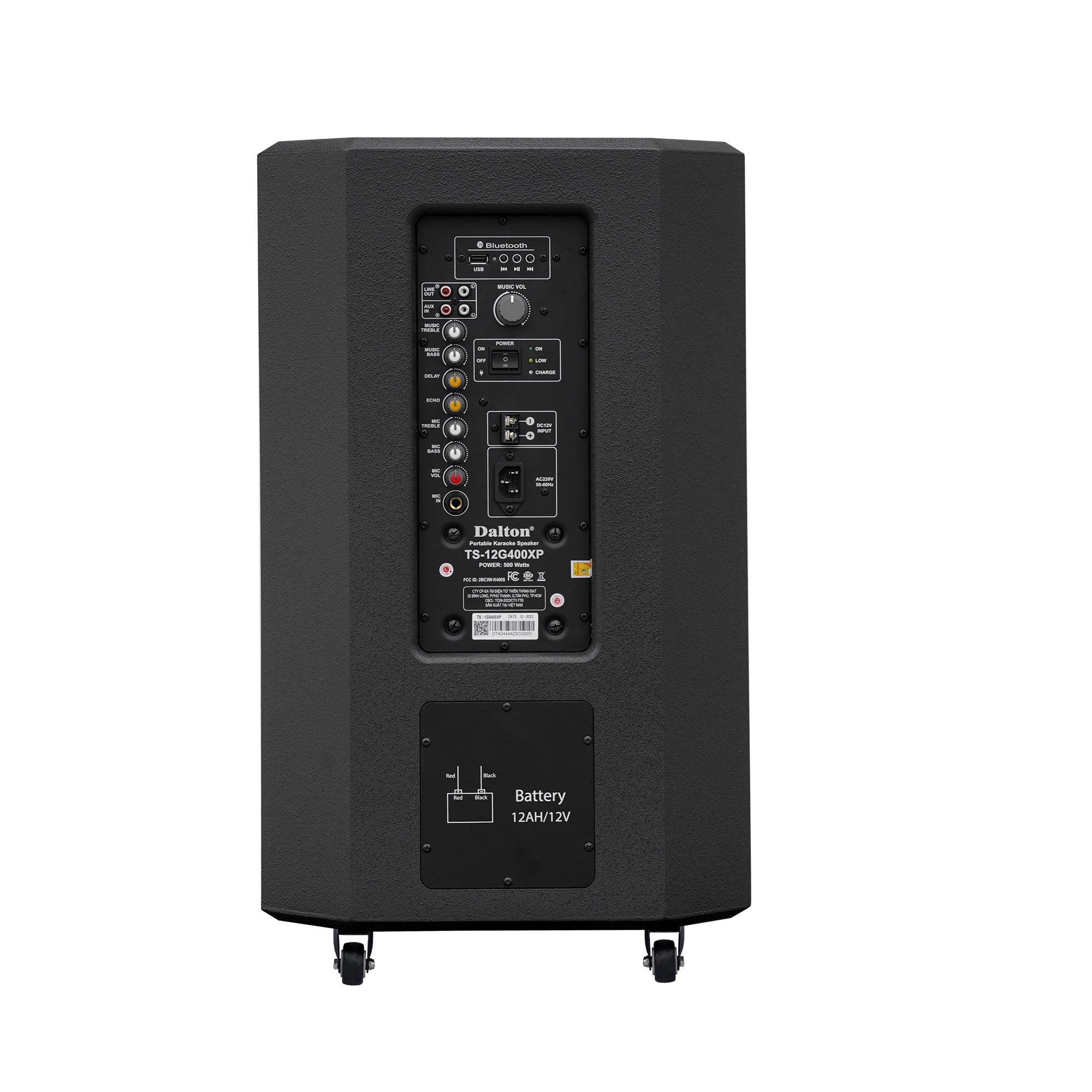 Loa karaoke Dalton TS-12G400XP công suất 500W, bass 12 inches - HÀNG CHÍNH HÃNG ( BẢO HÀNH 12 THÁNG )