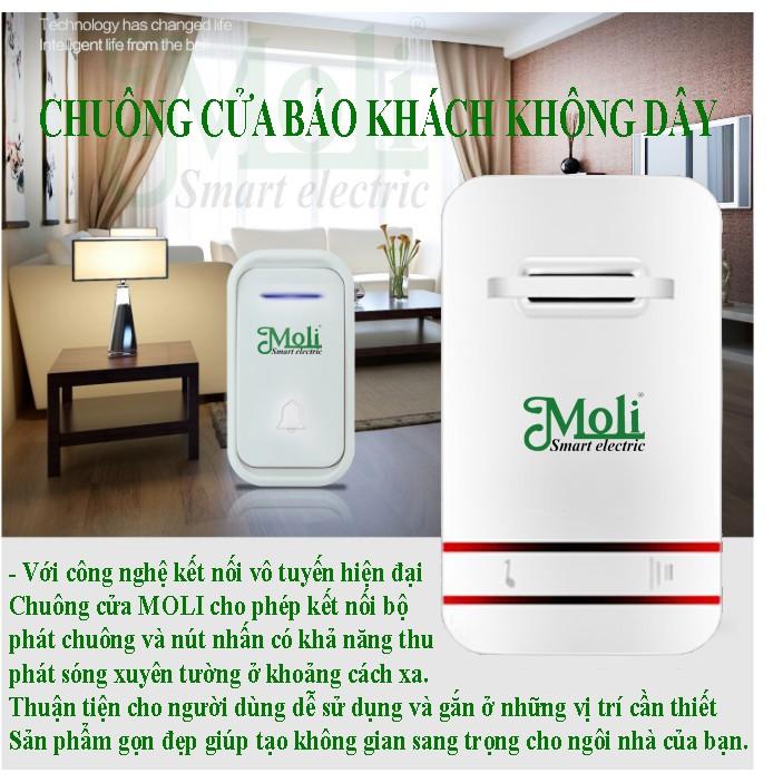 BỘ 1 CHUÔNG 2 NÚT NHẤN DB81C - HÀNG CHÍNH HÃNG