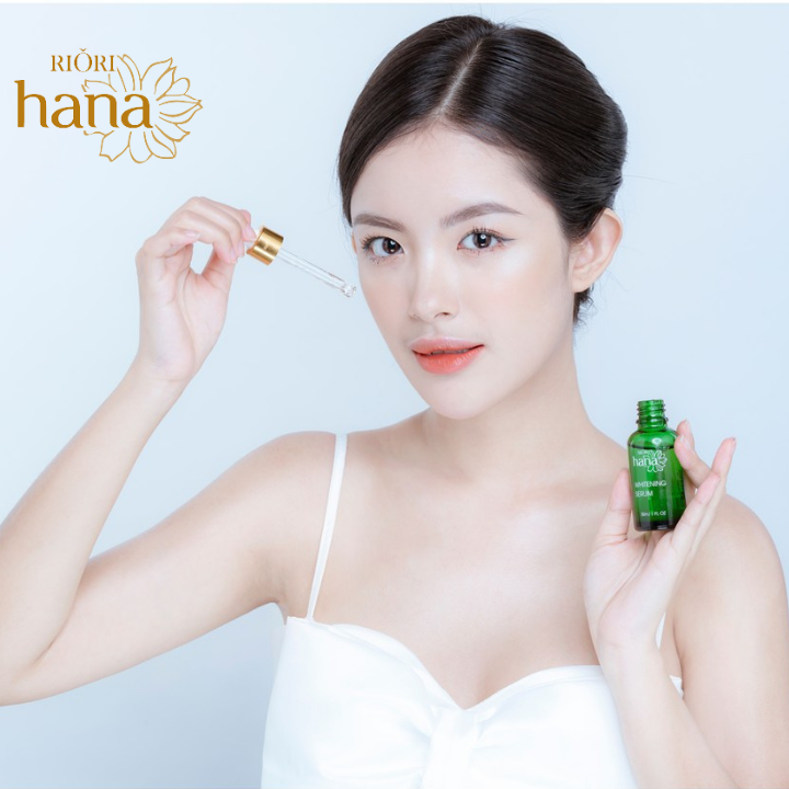 Serum Dưỡng Trắng Da RIORI Whitening Serum 30ml - Tinh Chất Ngăn Ngừa Lão Hóa, Se Khít Lỗ Chân Lông, Mờ Nám Thâm Sạm