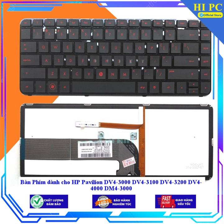Bàn Phím dành cho HP Pavilion DV4-3000 DV4-3100 DV4-3200 DV4- 4000 DM4-3000 - Hàng Nhập Khẩu