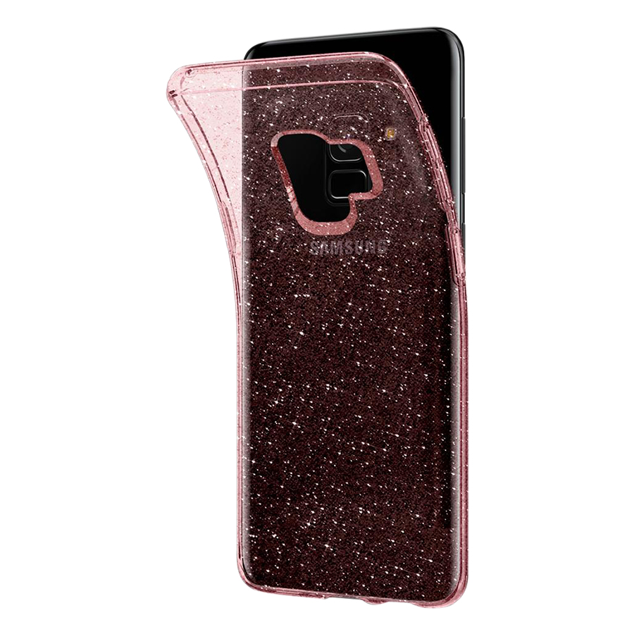 Ốp Lưng Samsung Galaxy S9 Spigen Liquid Crystal Glitter - Hàng Chính Hãng