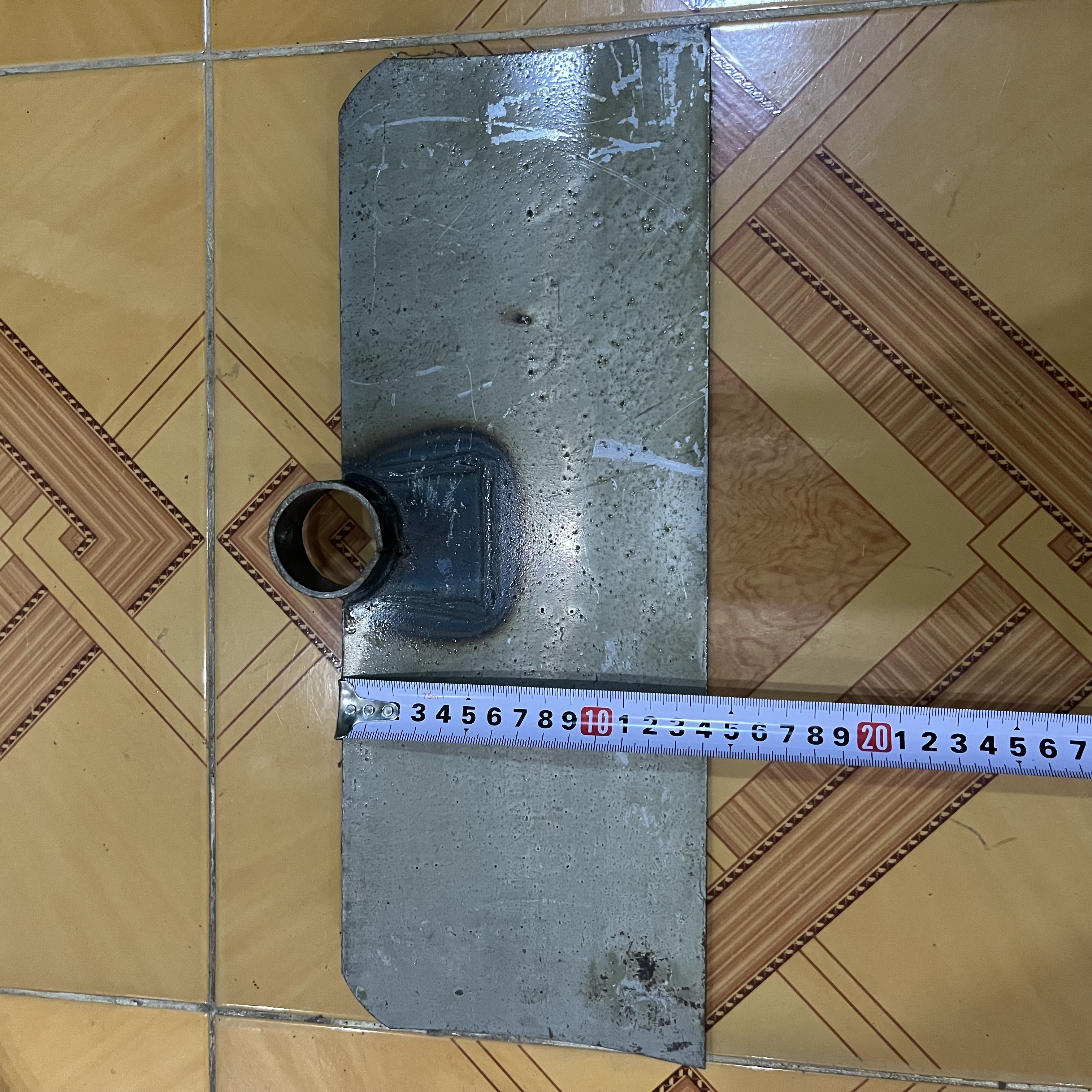 Trang cào lúa, cào hồ, cào bê tông, cào đa năng dài 4 tấc