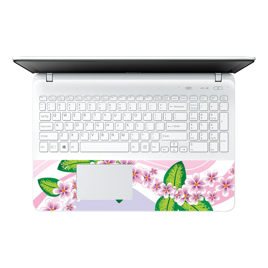 Miếng Dán Decal Dành Cho Laptop Mẫu Hoa Văn LTHV-196