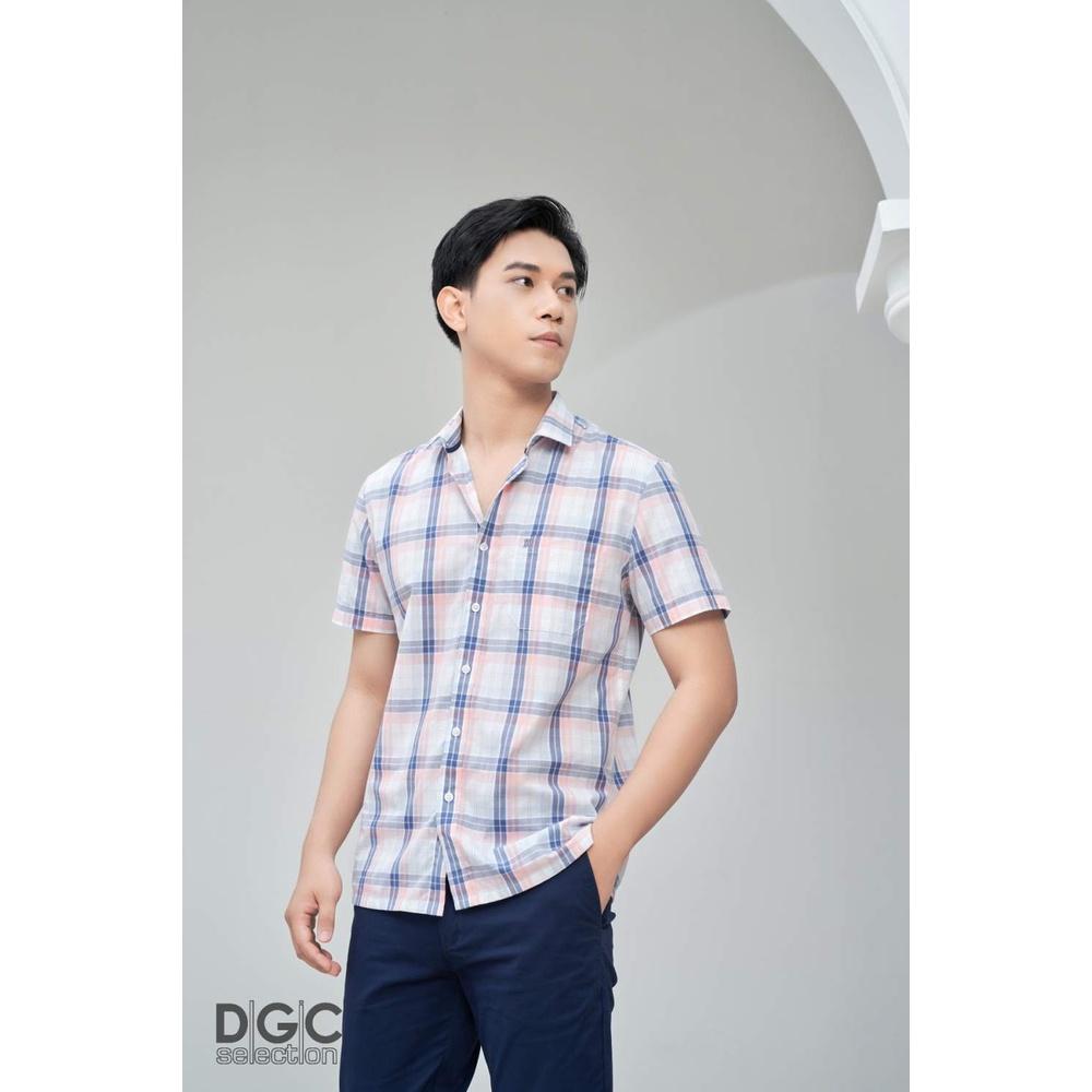 Áo sơ mi ngắn tay SMART CASUAL DGC selection - SASNCB42M-S