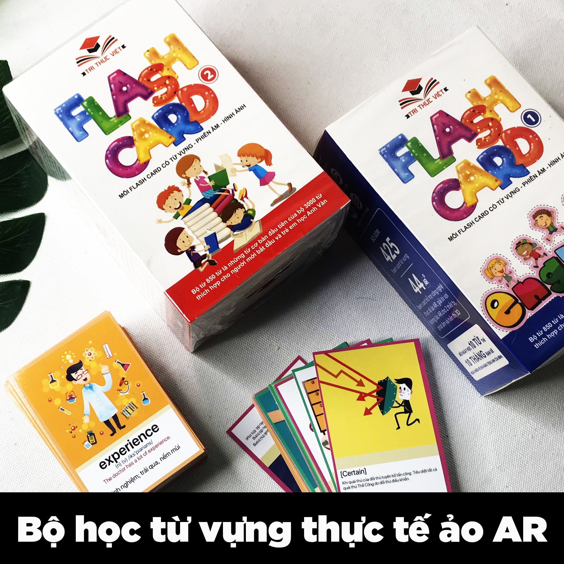 Bộ thẻ học từ vựng Flashcard thông minh công nghệ thực tế ảo AR – DICTIONARY BATTLE - Phần 1