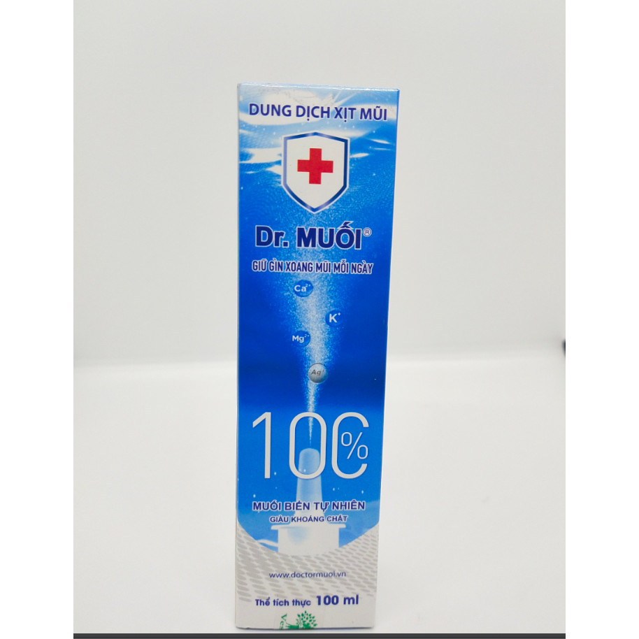 Dung Dịch Xịt Mũi Dr.Muối – 100 ml