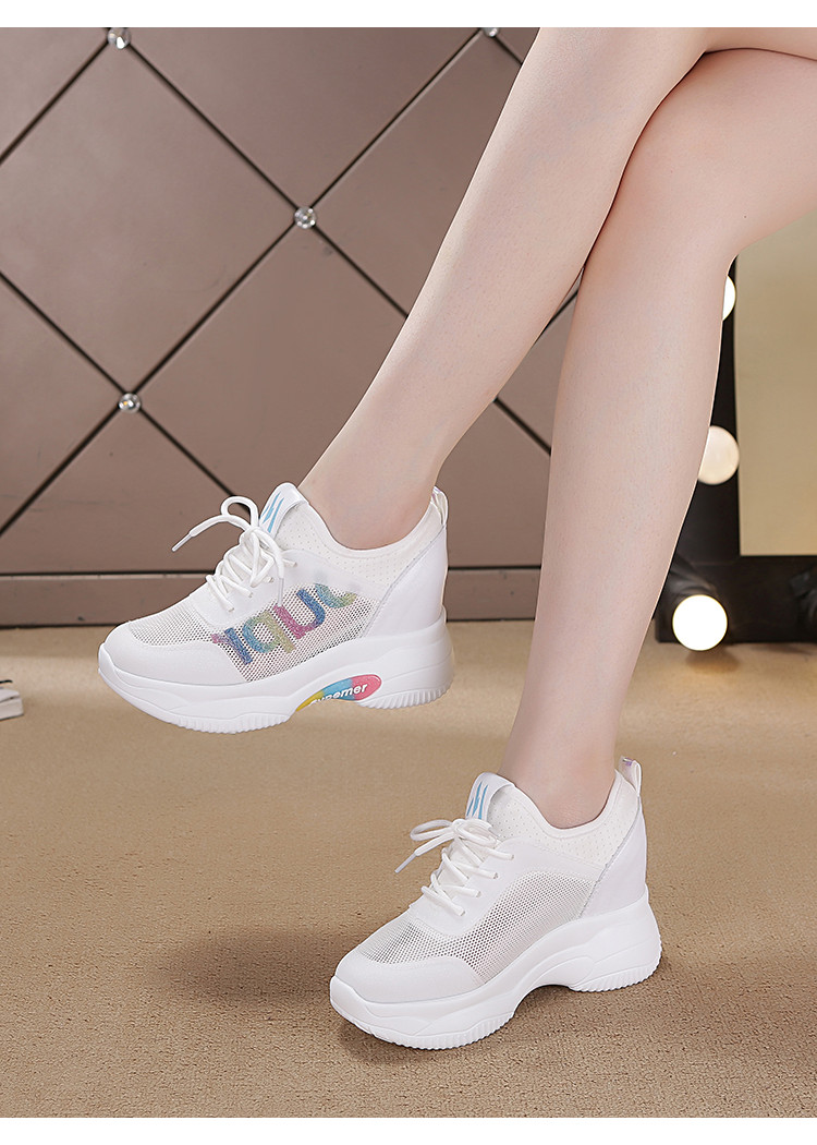 Giầy thể thao độn đế cao 8 cm T55