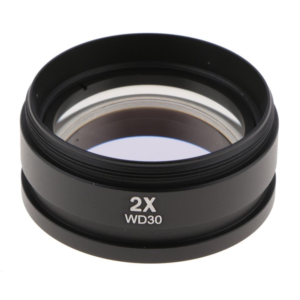 Hilabee 2X Barlow AUX Phụ Trợ Ống Kính Mục Tiêu Cho Âm Thanh Stereo Kính Hiển Vi W.d 30 Mm