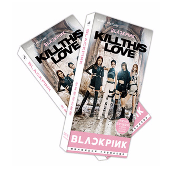 Hộp Postcard Blackpink kill this love ver mới