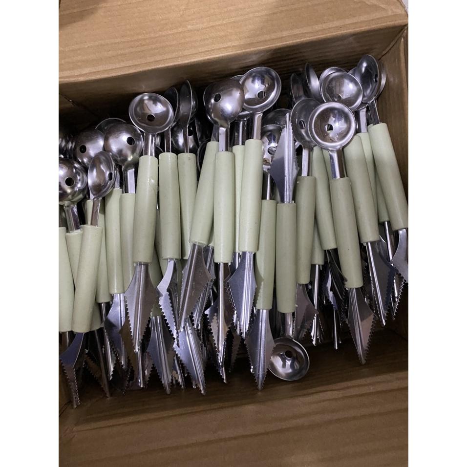 Dao Tỉa Hoa Quả - Dao Tỉa Hoa Quả 2 Đầu Inox Cực Bền