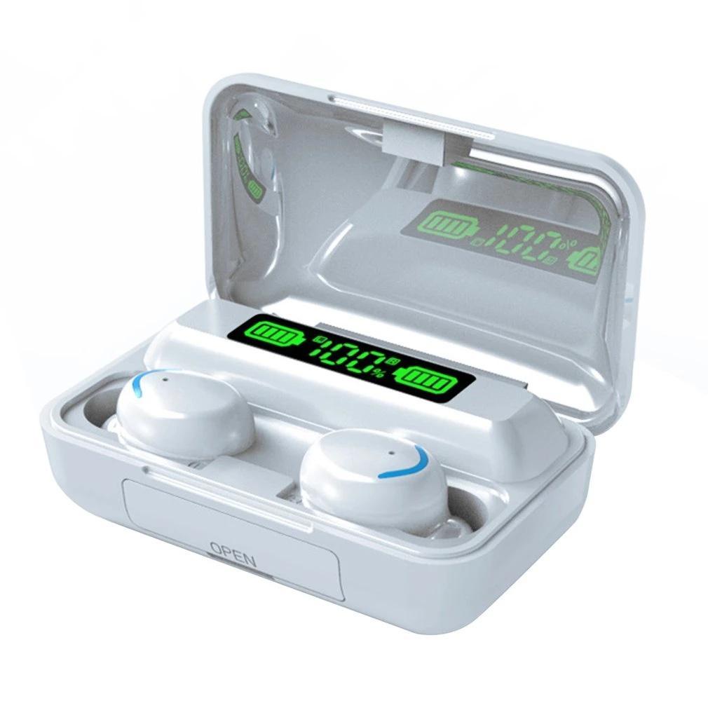Tai Nghe Nhét Tai Không Dây Bluetooth 5.0 TWS F9-5C TZUZL F9 Chống Thấm Nước