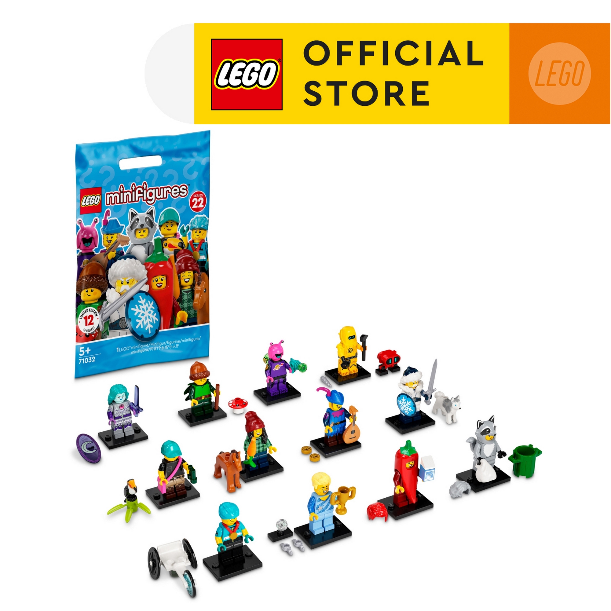 LEGO 71032 Minifigures Nhân Vật LEGO số 22 (9 chi tiết)