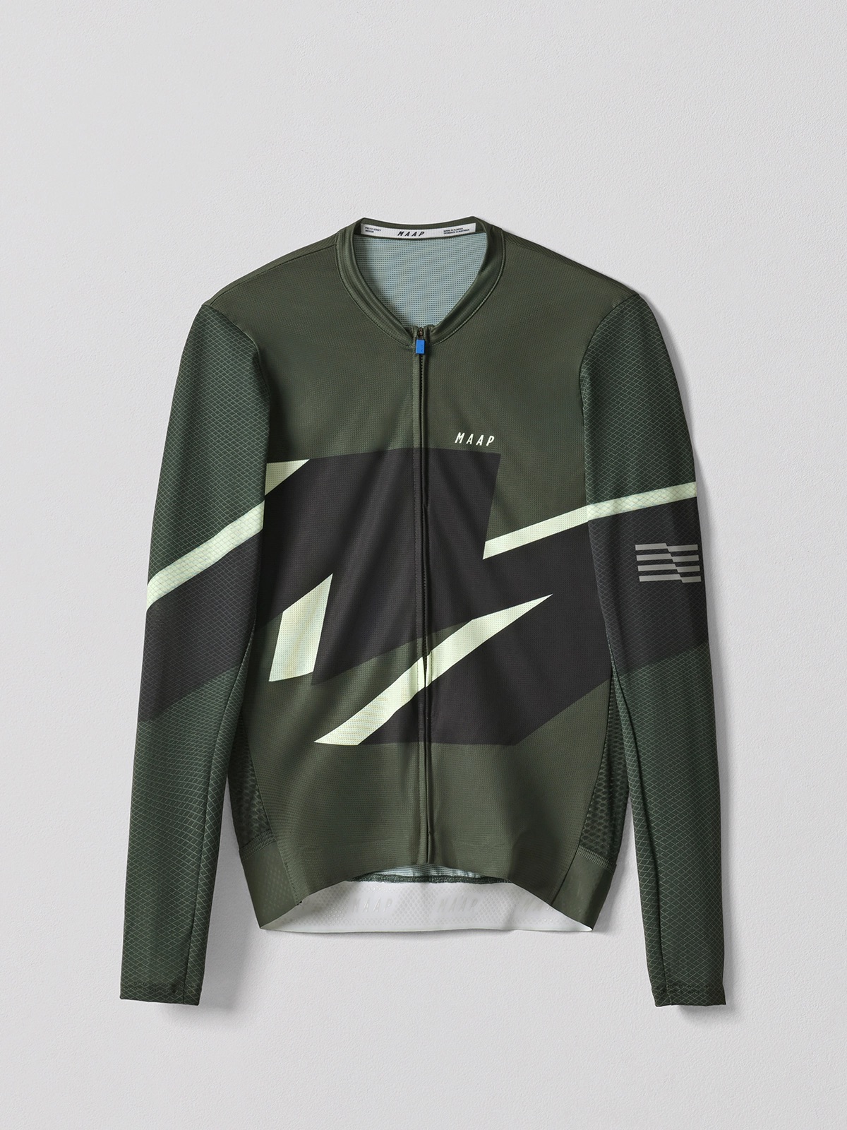 Áo Thể Thao Đạp Xe Nam MAAP Evolve 3D Pro Air LS Jersey 2.0 - Màu Bronze Green