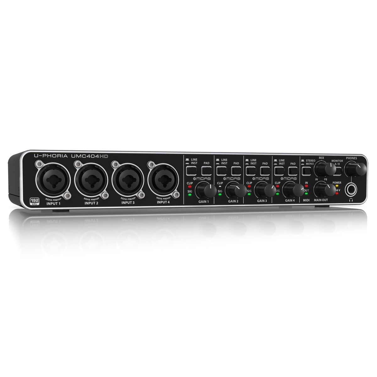 Behringer U-PHORIA UMC404HD Audio Interface - Hàng Chính Hãng