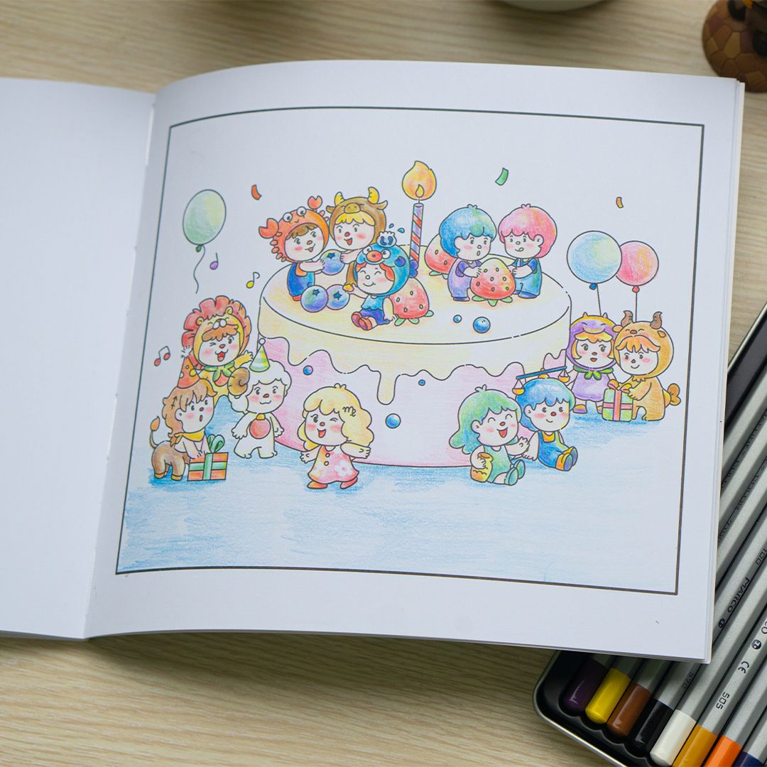 Sách Vũ Trụ Sắc Màu – Cuộc Phiêu Lưu Của 12 Chòm Sao