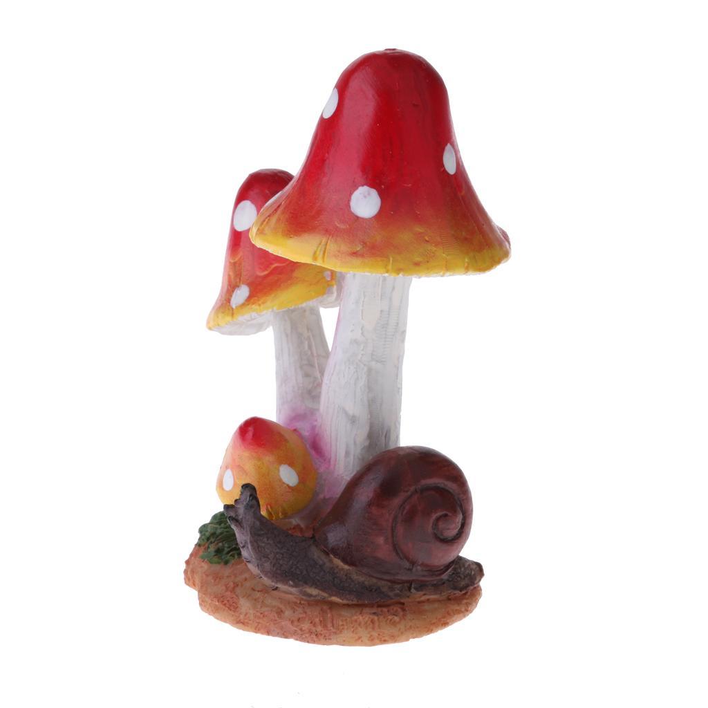 Resin Fairy Garden Ornament Miniature Home Decor