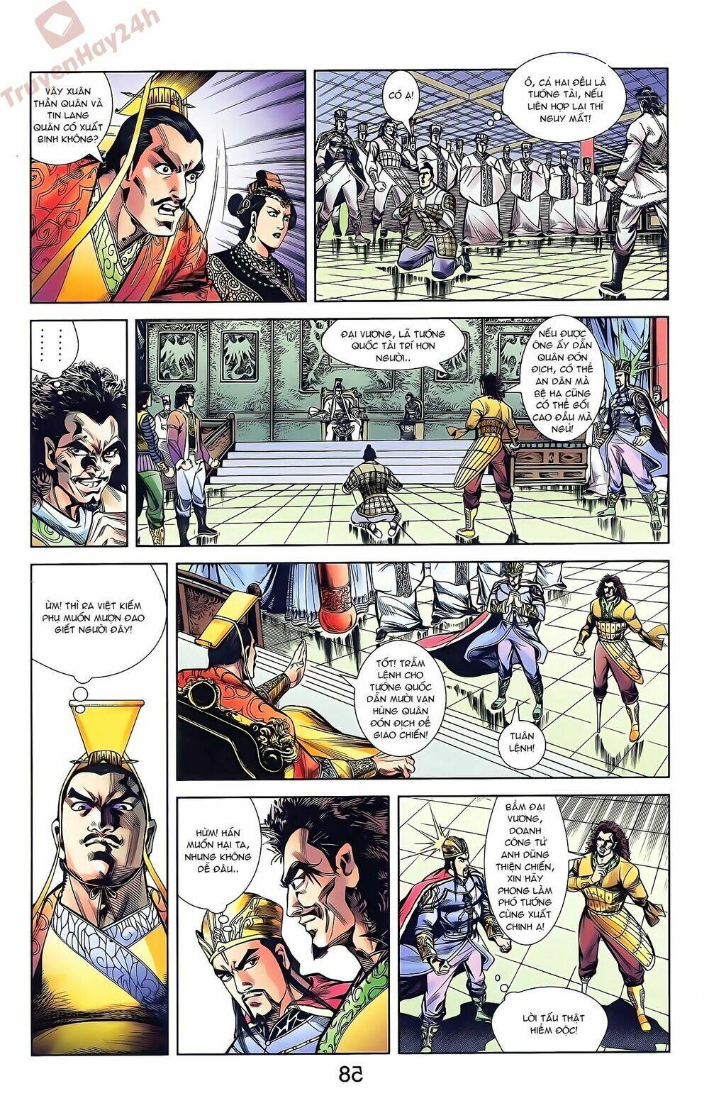 thiên tử truyền kỳ 2 - tần vương doanh chính chapter 44 10