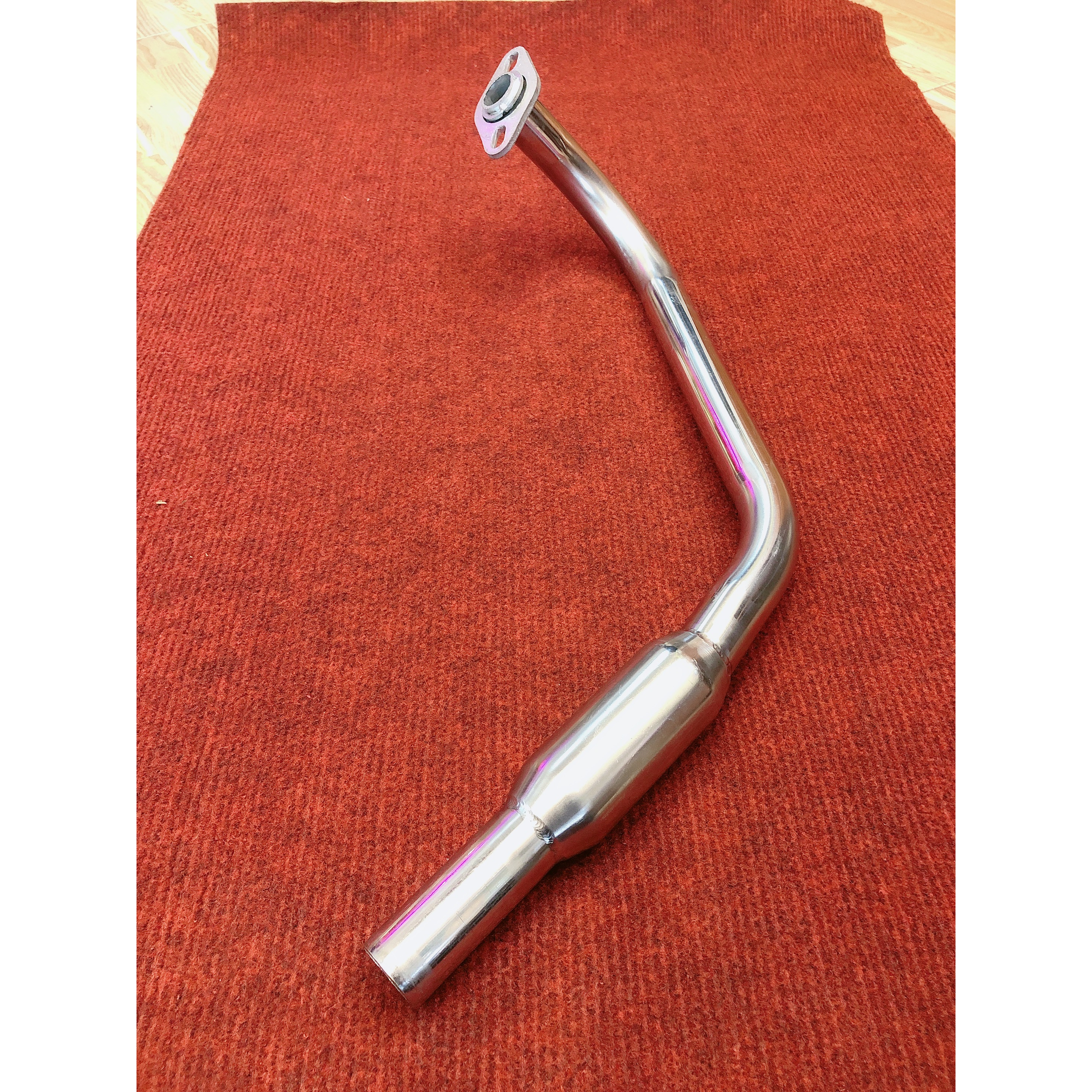 Cổ pô inox gắn lon 4road cho Vario 17 / SHVN / AB 125