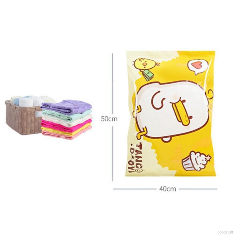 Túi Hút Chân Không Họa Tiết Vịt Đáng Yêu Cho Quần Áo