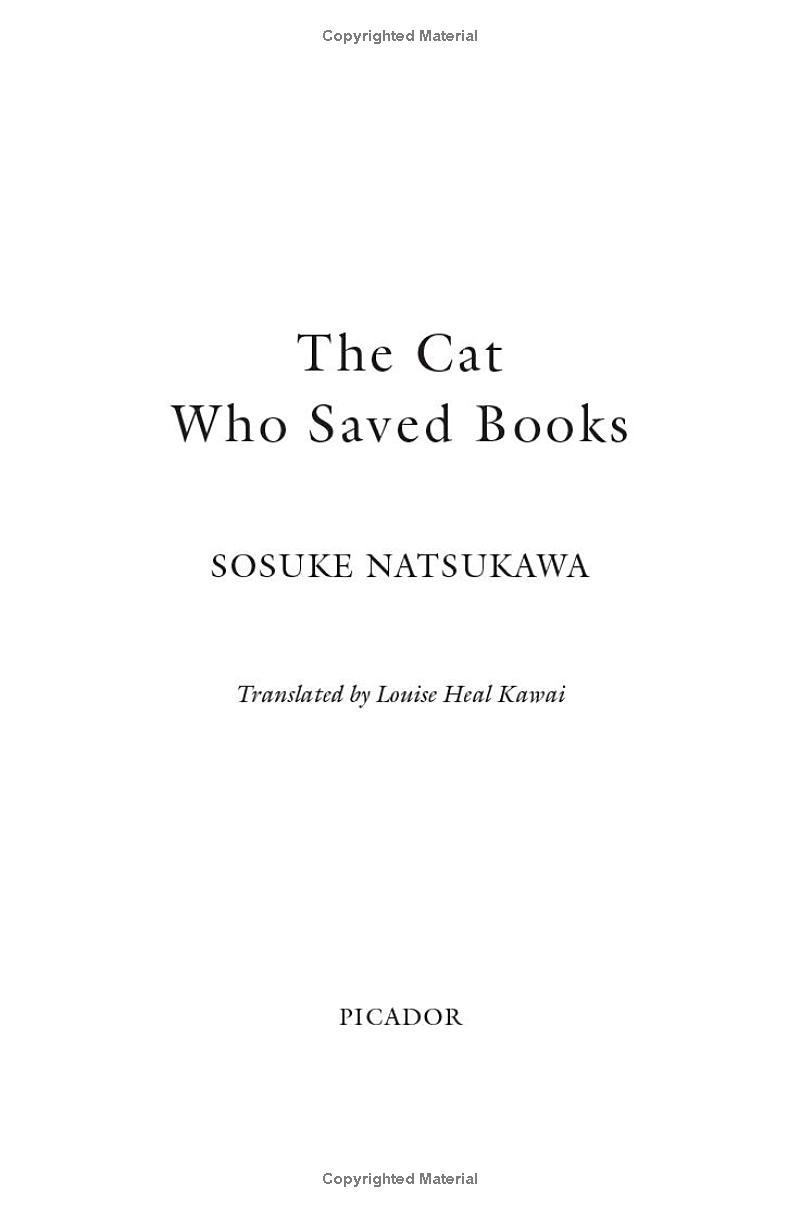Sách ngoại văn: The Cat Who Saved Books