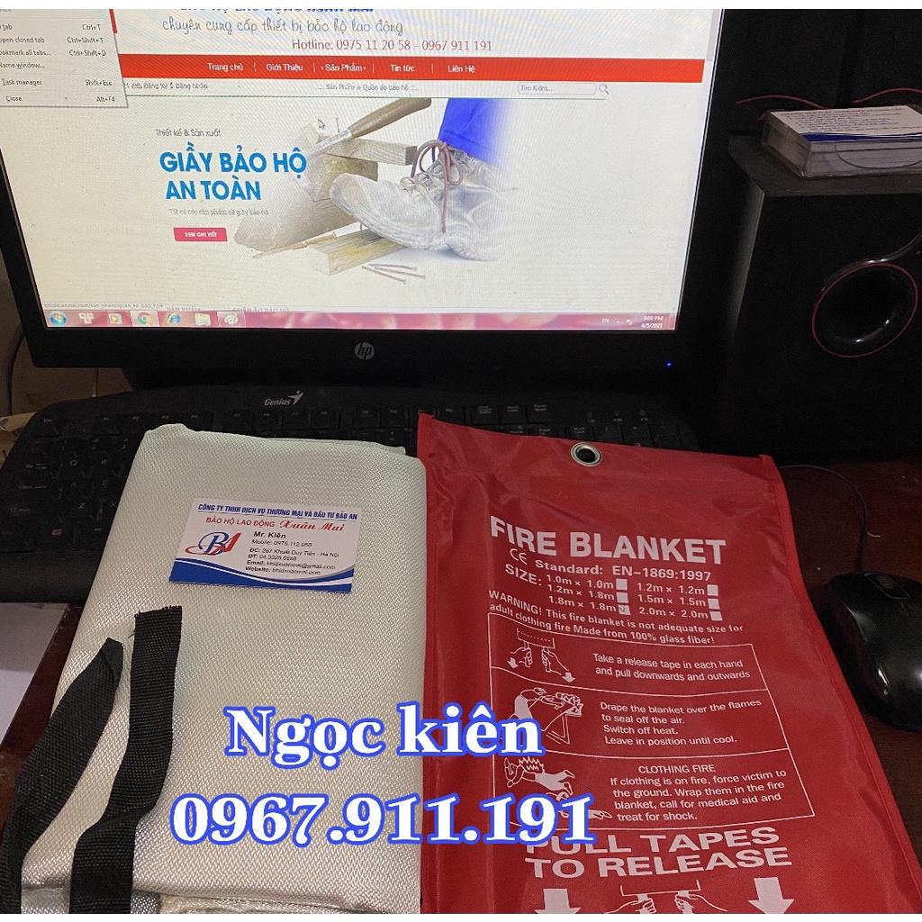 Thảm dập lửa - Bạt chống cháy 1,2m x 1,8 mét