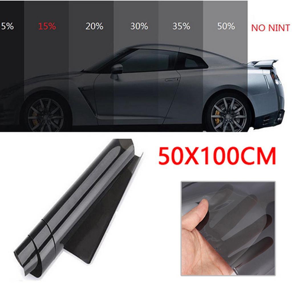 35% VLT Black Car  Window Shade TINT Film Vinyl Roll 50cmx100cm