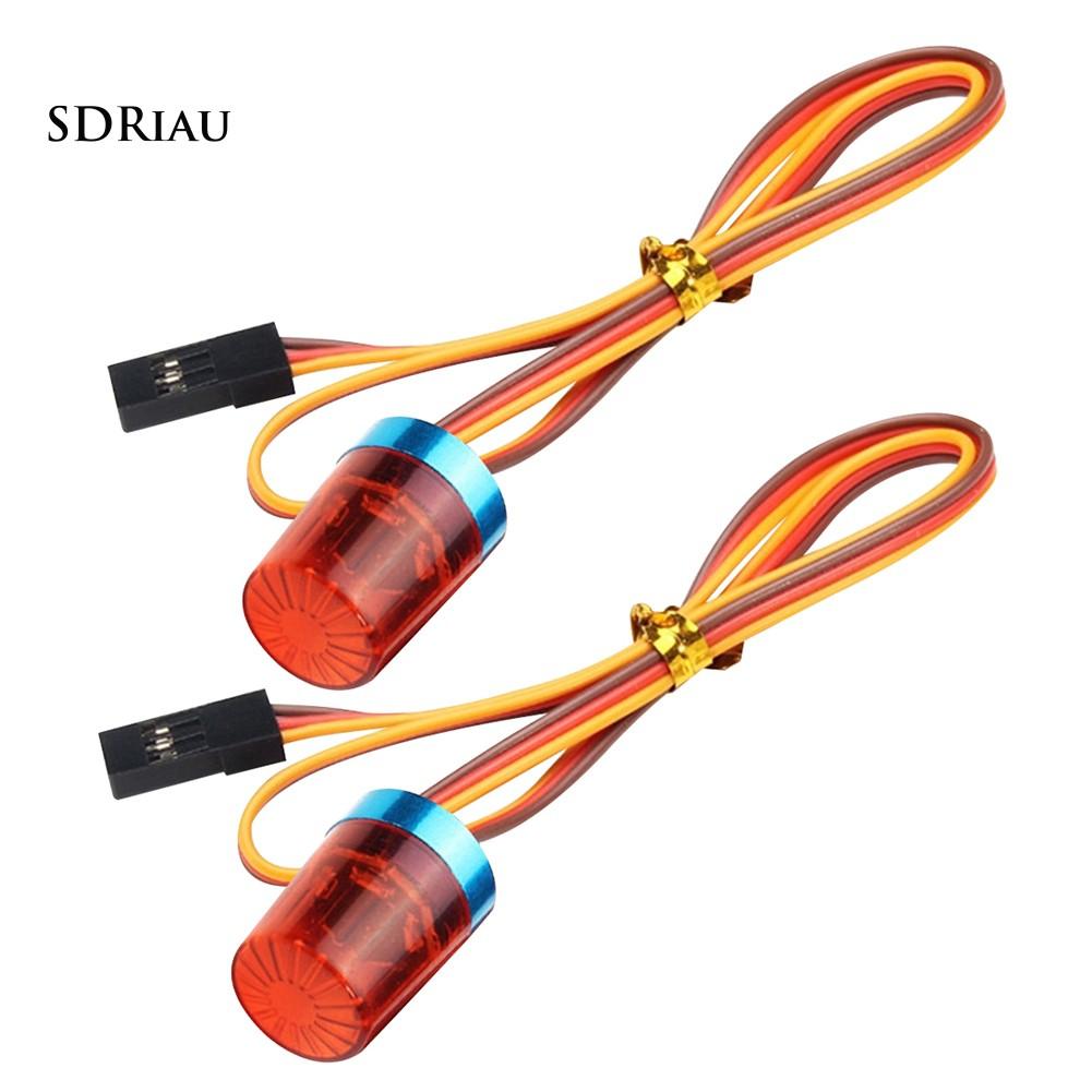 Set 2 đèn led cảnh báo dành cho xe cảnh sát điều khiển từ xa