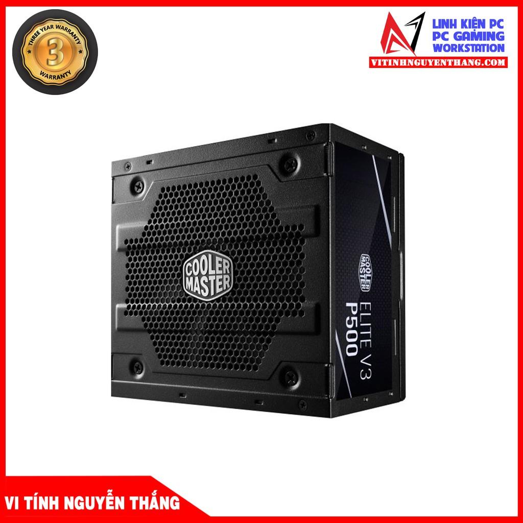 NGUỒN MÁY TÍNH COOLER MASTER ELITE V3 230V PC500 500W - Hàng Chính Hãng