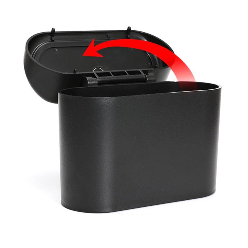 Thùng rác mini ô tô Trash Can Push USA ABS GM XY-L006