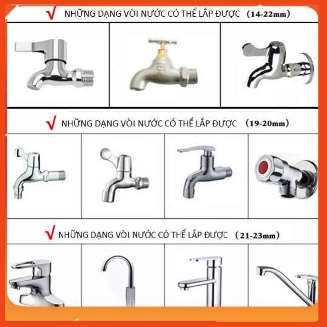 Bộ dây vòi xịt nước rửa xe, tưới cây . tăng áp 3 lần, loại 20m 206701-1 đầu đồng, cút, nối PE