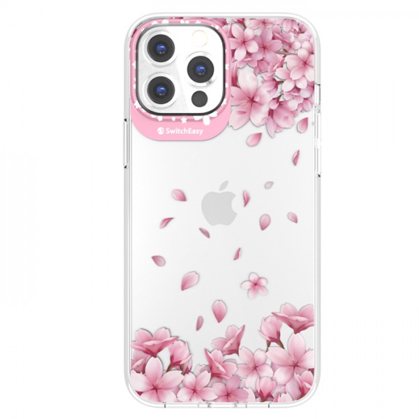 Ốp Lưng choIphone 13/ 13 Pro/ 13 Pro max Hàng chính hãng Hiệu SwitchEasy (Artist Sakura) 