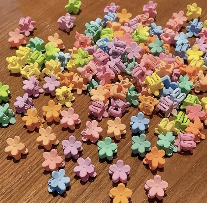 Set 20 kẹp tóc càng cua mini nhiều màu cho bé