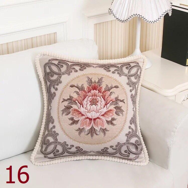 COMBO 4 GỐI TỰA GHÊ SOFA – GHẾ TỰA HOÀNG GIA – GỐI VĂN PHÒNG – GỐI TRANG TRÍ