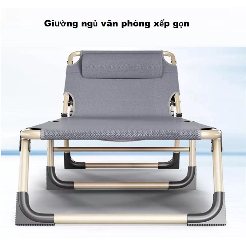 Giường xếp văn phòng, giường xếp văn phòng ngủ trưa gấp gọn, kích thước 195 x 68 cm