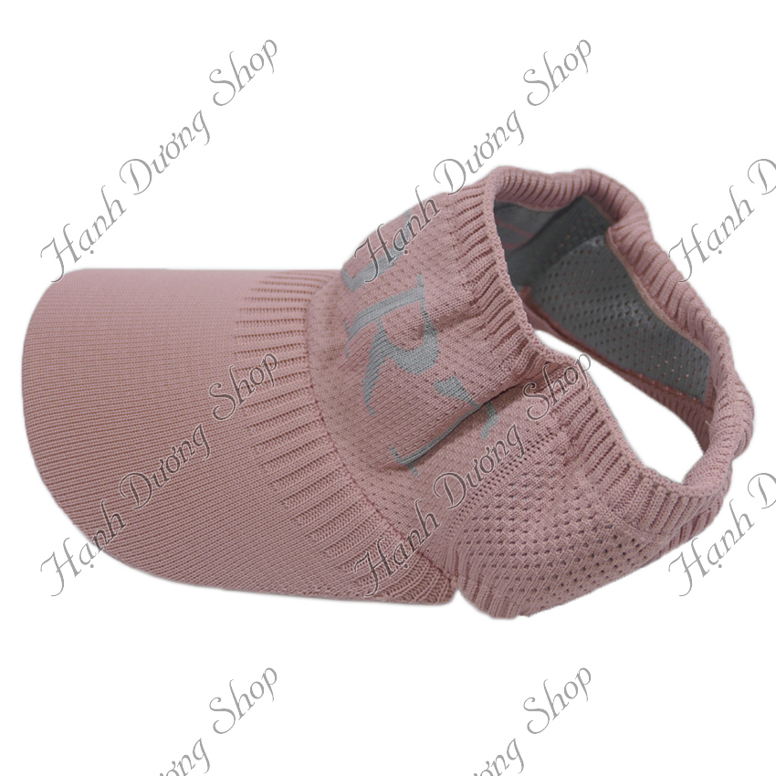 Nón kết thể thao nửa đầu mũ lưỡi trai nữ đẹp in chữ sport chất liệu vải len cao cấp thoáng mát