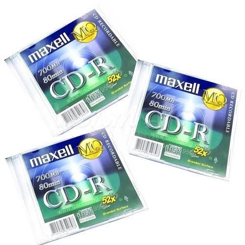 Hộp 10 cái cd Maxell