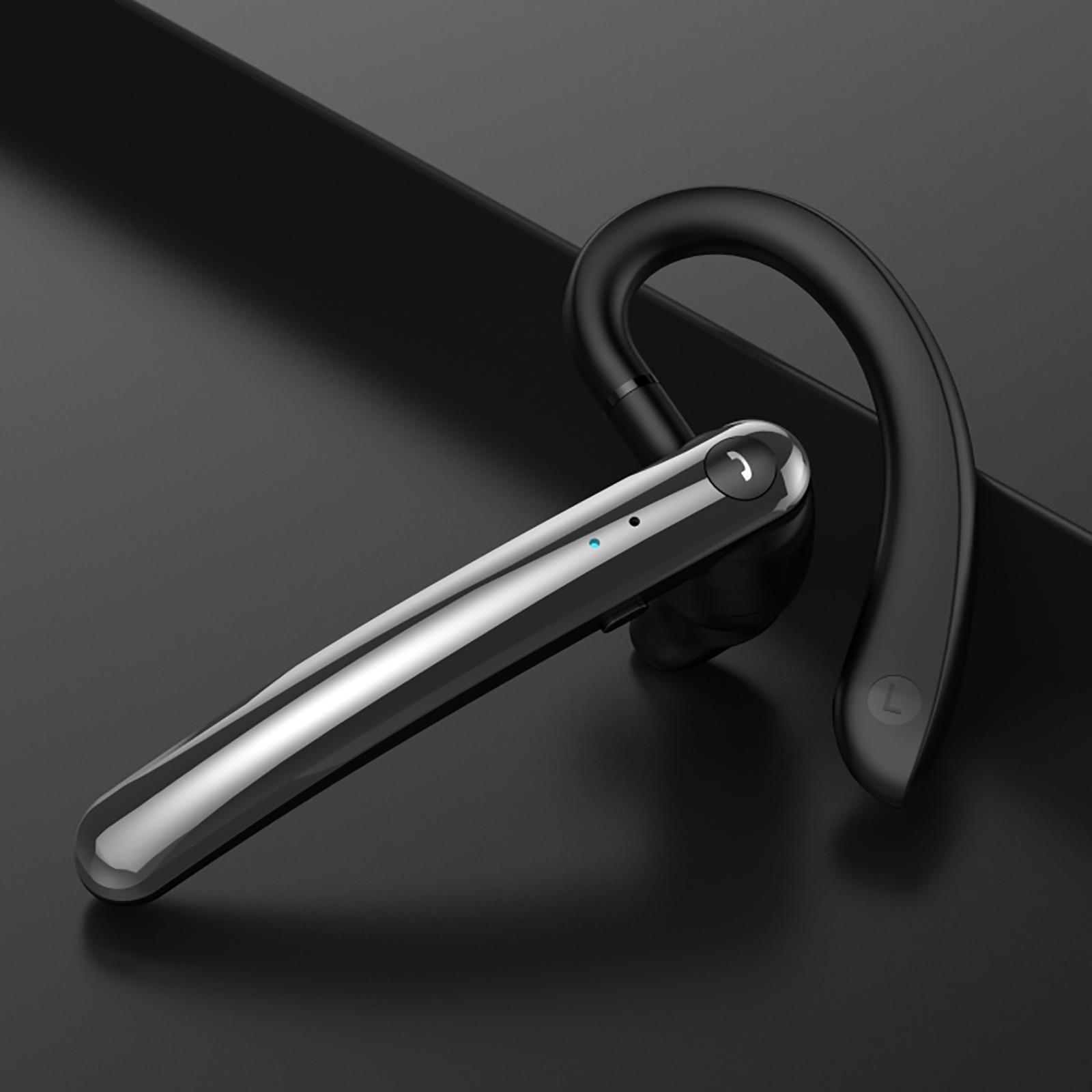 Bluetooth Headsets V5.0 Noise Cancelling with Mic Earphone for Office Music Gym Running