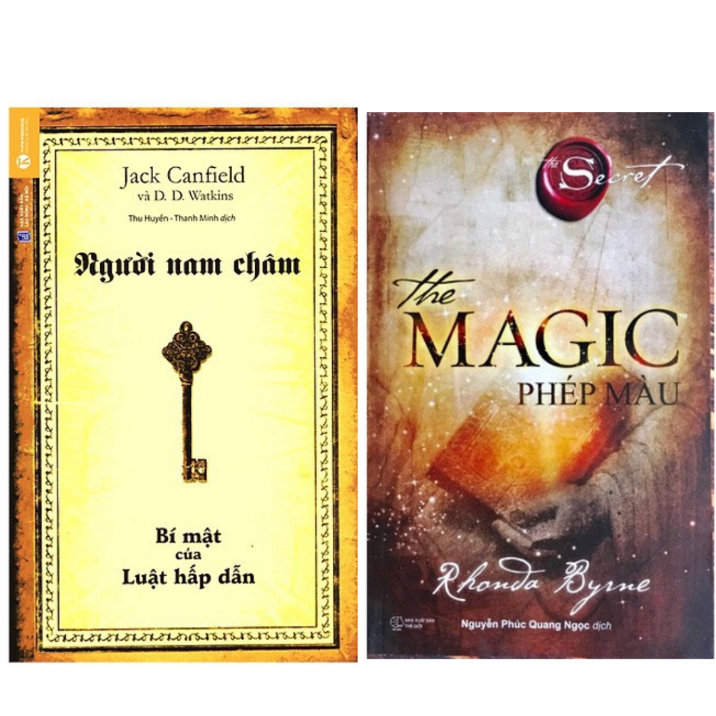 Combo Sách Hay Về Luật Hấp Dẫn: Người Nam Châm+The Magic - Phép Màu