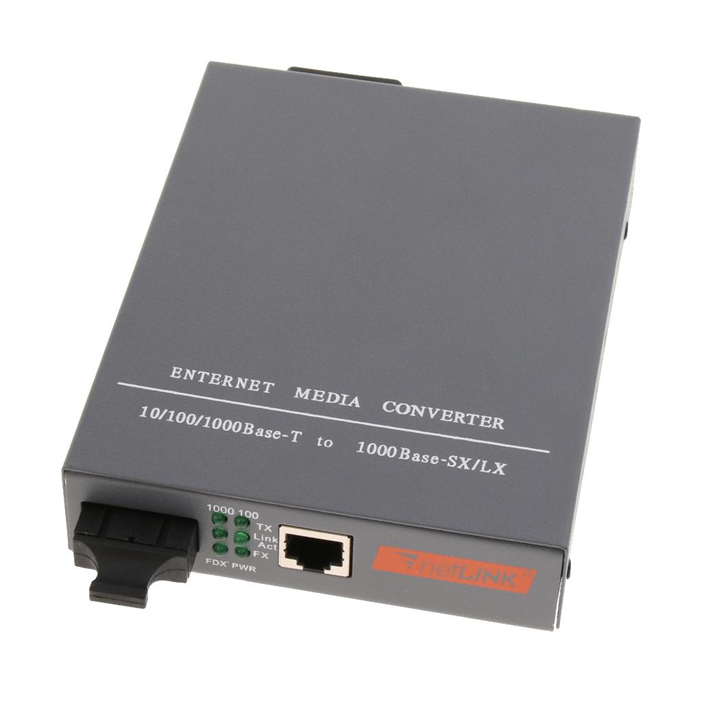 Premium Fiber Optical Media Converter SC Dual Fiber Multi Mode 1000Mb/s